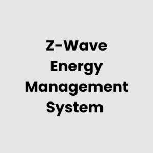 Z-Wave Energy Management System
