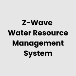 Z-Wave Water Resource Management System
