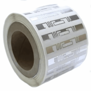 Customizable UHF RFID Garment Tag for Clothing, Paper or PET, 76 mm x 18 mm - Amuse Tech Solutions