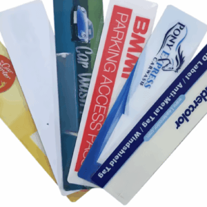 High-Performance Waterproof UHF RFID Car Tag, Long Range & Customizable, 128 Bits - Amuse Tech Solutions