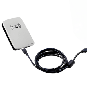 USB Powered UHF RFID Desktop Reader, Adjustable RF Power & ISO 18000 Protocol - Amuse Tech Solutions