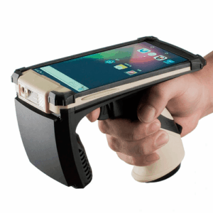 UHF RFID Optional Passive Handheld Reader with Android, 0 dBm to 33 dBm Output - Amuse Tech Solutions
