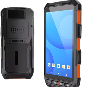 UHF RFID Handheld Reader with GPRS, Barcode Scanner, Android 10, 4800 mAh - Amuse Tech Solutions