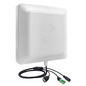 UHF RFID Outdoor Fixed Reader, 19.68 ft Range, 6 dBi Antenna, IP65 - Amuse Tech Solutions