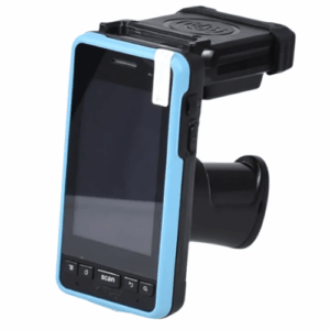 Dual-Core RFID Reader with Display and 2D Barcode Scanner - Amuse Tech Solutions