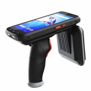 Android PDA Portable Barcode Scanner with UHF RFID Reader, 750 Tags per Sec - Amuse Tech Solutions
