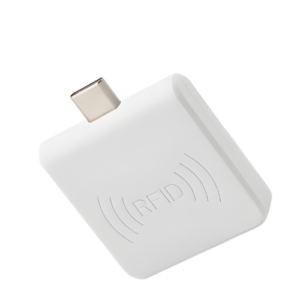 Compact UHF RFID Smart Card Reader, USB OTG Compatible, Mobile Phones - Amuse Tech Solutions