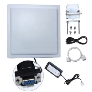 High-Performance UHF RFID Reader with Long-Distance 12 dBi Antenna, 49.2 ft Range - Amuse Tech Solutions