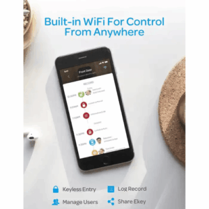 Remote Controlled Multi- Access Z-Wave Smart Lock with Auto Locking and Easy Use - Amuse Tech Solutions