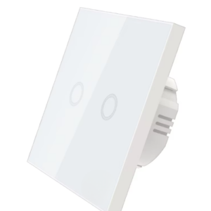 Z Wave 2 Gang Smart Wireless Switch with Remote Control - Amuse Tech Solutions