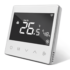 Smart Room Touch Screen Z Wave Matter Thermostat - Amuse Tech Solutions