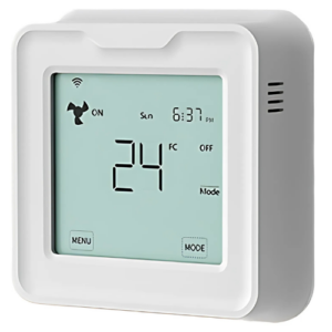 Smart Z Wave Voice Controlled Thermostat with Touch Screen - Amuse Tech Solutions