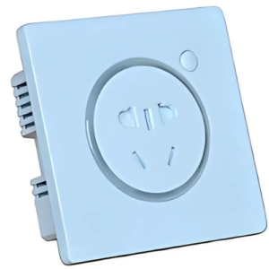 Z Wave Wall Mounted Outlet with Power Meter - Amuse Tech Solutions